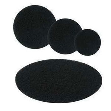 Чёрный размывочный круг (пад)